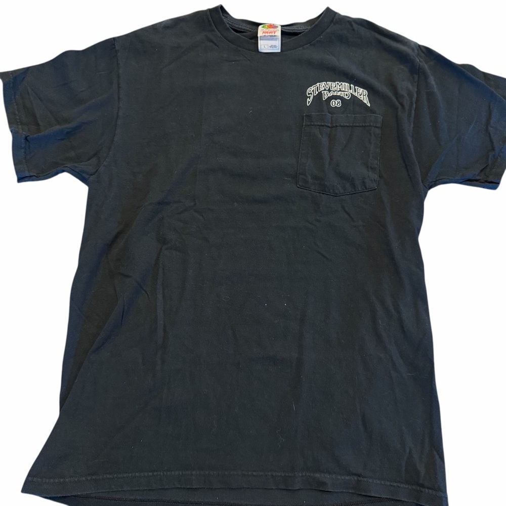 Steve Miller Band 2008 Crew Tee LARGE